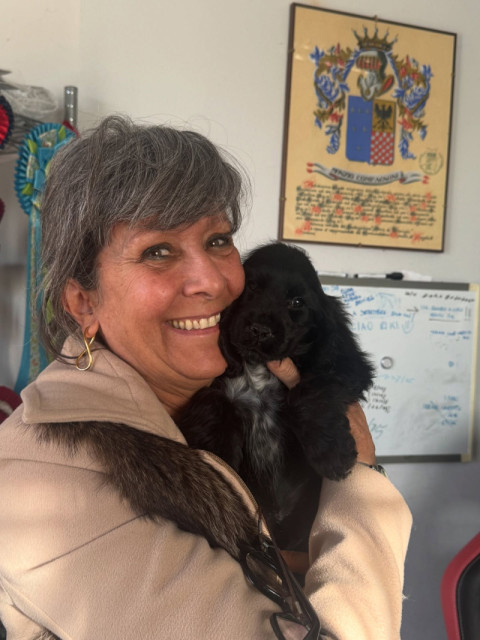 Analiese Rosales's puppy