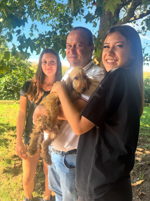 Sophia Laurent's puppy