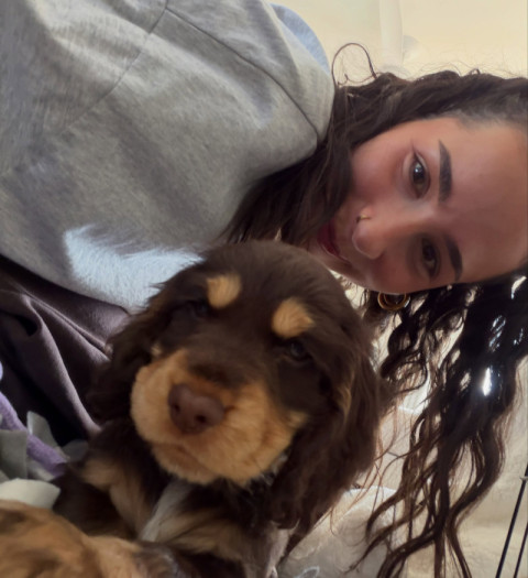 Janet Bunn's puppy