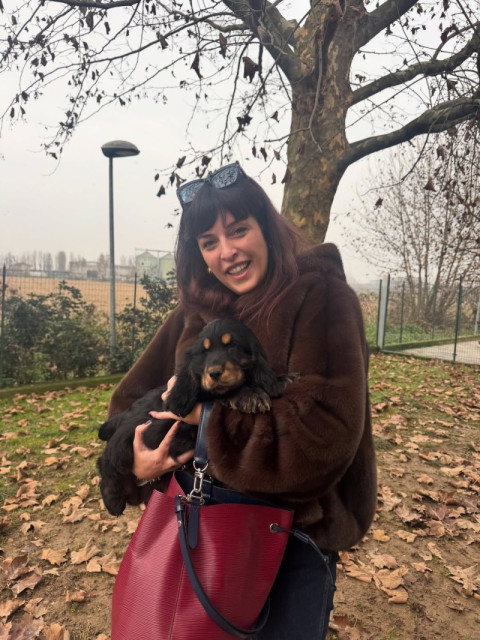 Aisha Johnson's puppy