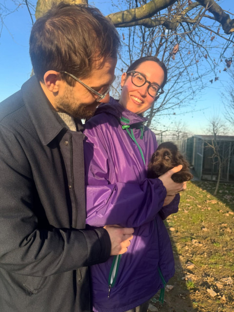 Alanna Kane's puppy