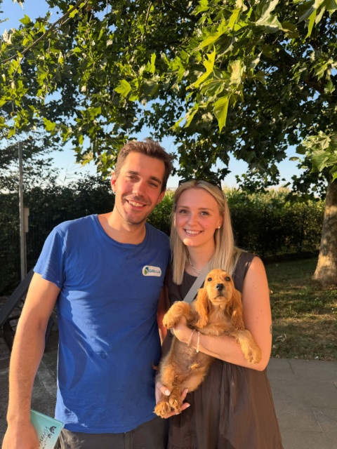 Eli Crumrine's puppy